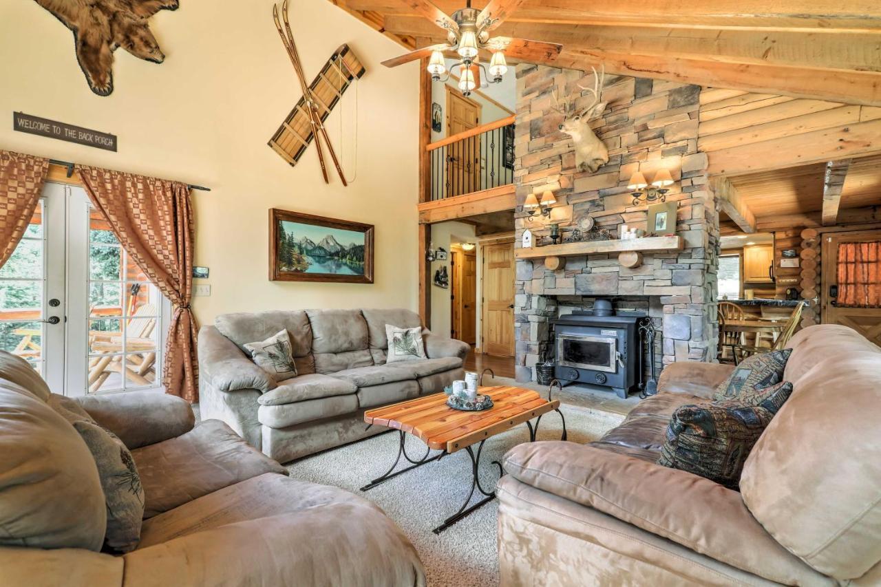 Cozy Utah Cabin With Deck And Fire Pit! Duck Creek Village Buitenkant foto
