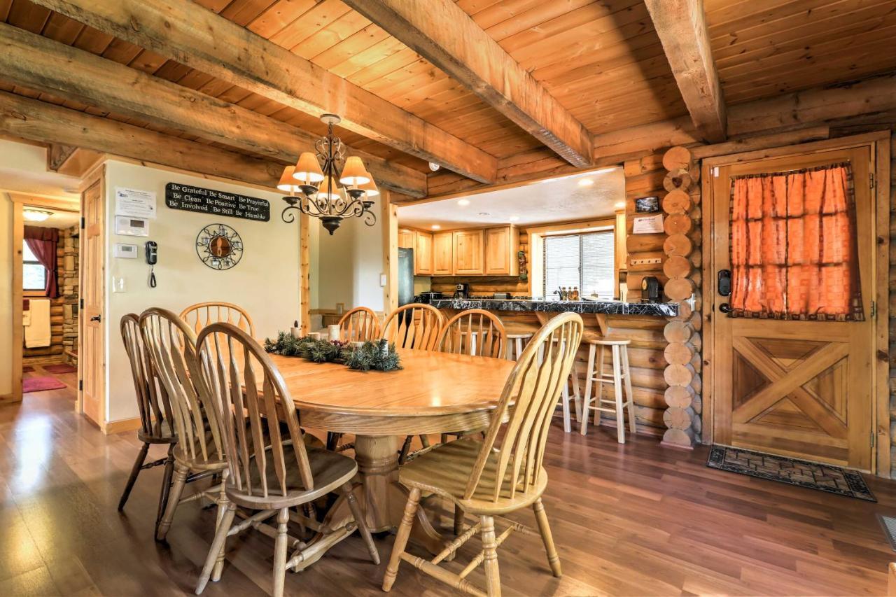 Cozy Utah Cabin With Deck And Fire Pit! Duck Creek Village Buitenkant foto