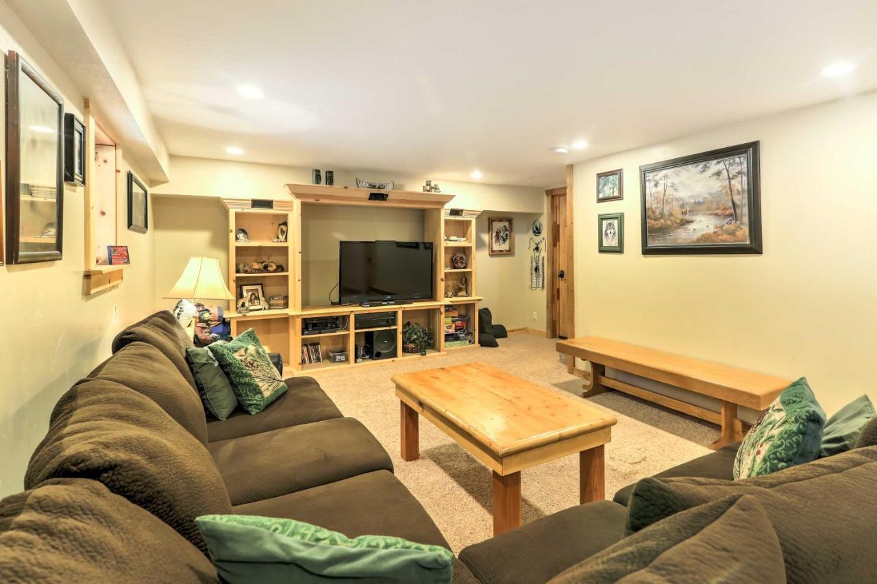Cozy Utah Cabin With Deck And Fire Pit! Duck Creek Village Buitenkant foto